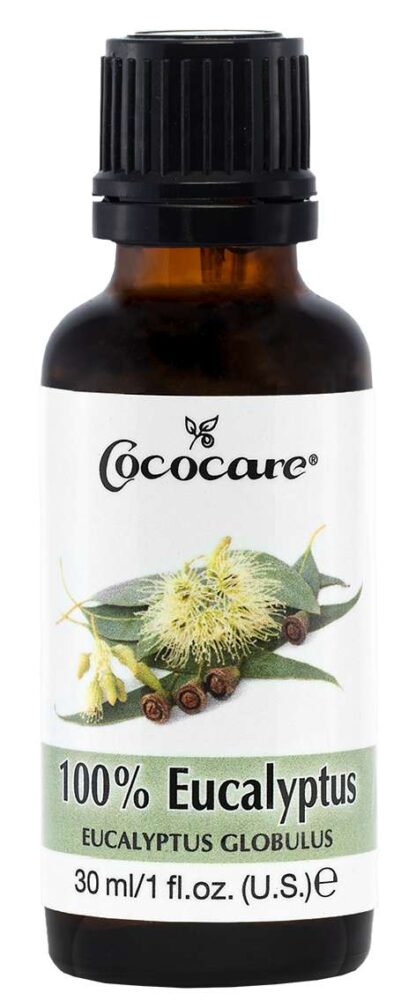 Cococare 100% Eucalyptus Massage Oil - Essential Oil for Sore Muscles - 1 oz