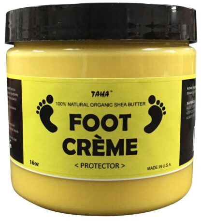 Taha African Shea Butter Foot Creme Protector - 16 oz