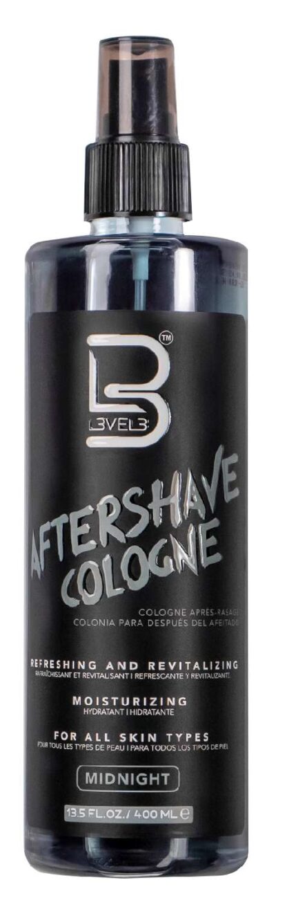 L3 Level 3 After Shave Spray Cologne - Softens Skin - Refreshes and Relieves Face and Skin - Moisturizing Formula Level Three After Shaving - 13.5 oz