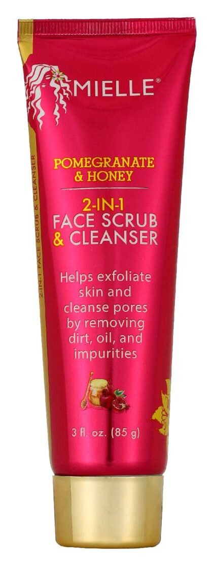 Pomegranate & Honey 2-IN-1 Face Scrub & Cleanser