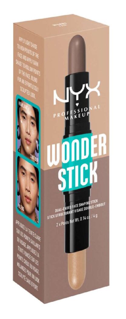 NYX PROFESSIONAL MAKEUP Wonder Stick, Face Shaping & Contouring Stick - Fair