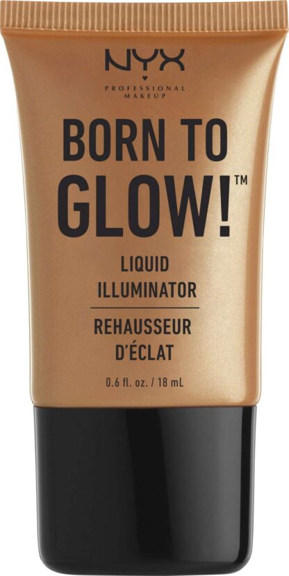 NYX PROFESSIONAL MAKEUP Born To Glow Liquid Illuminator - Pure Gold