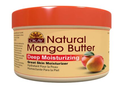 Okay Mango Butter100% Natural | Deep Conditioning , Hydration & Smooth | 7 Oz (Package May Vary)