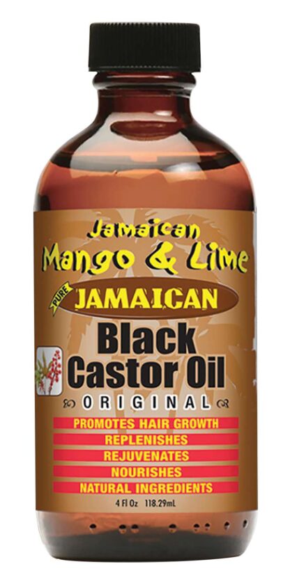 Jamaican Mango & Lime Black Castor Oil 4 oz