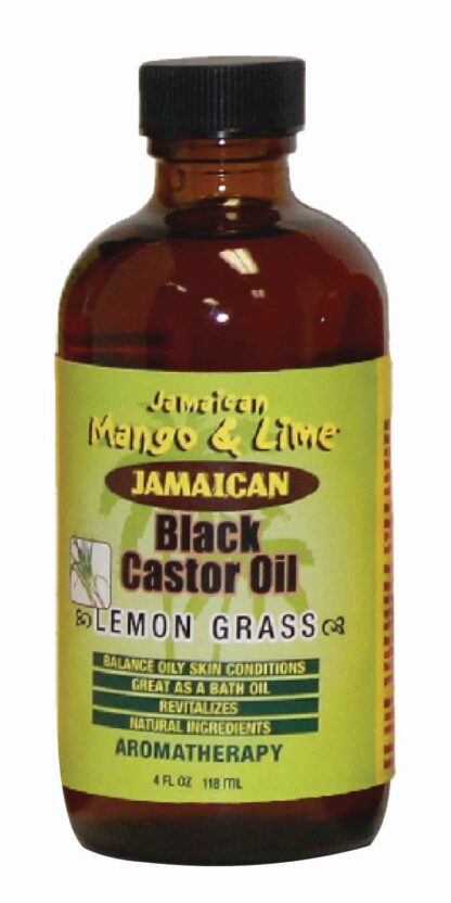 Jamaican Mango & Lime Black Castor Oil (Lemon Grass) 4oz