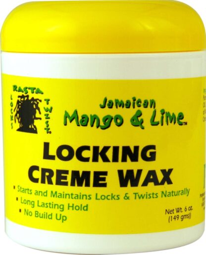 Jamaican Mango & Lime Locking Creme Wax, 6 Ounce by Jamaican Mango & Lime