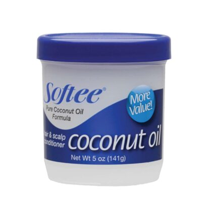 Softee Coconut Oil Hair and Scalp Conditioner 5oz Jar