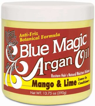 Blue Magic Argan Oil Mango/Lime Leave In Conditioner, 13.75 Ounce for 1 PACK.