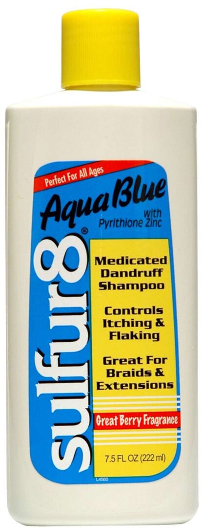 Sulfur 8 Aqua Blue Medicated Dandruff Shampoo