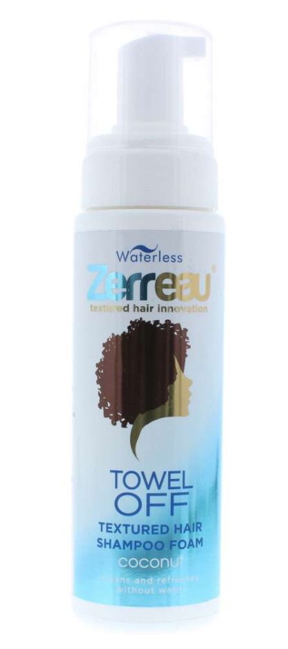 Zerreau Towel Off Textureded Hair Coconut Shampoo Foam (Pack of 1)