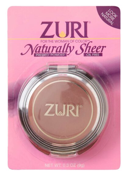 Zuri Naturally Sheer Pressed Powder - Golden Tan