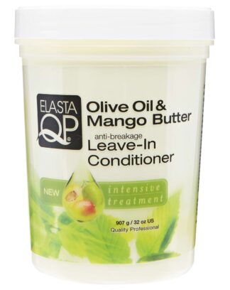 ELASTA QP Olive Oil & Mango Butter Leave-In Conditioner, 32oz