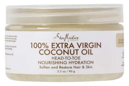 100 Percent Extra Virgin Coconut Oil by Shea Moisture for Unisex - 3.2 oz Oil