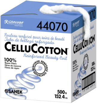 Graham Beauty CelluCotton Coil Rayon Reinforced Coil 500Ft 44070
